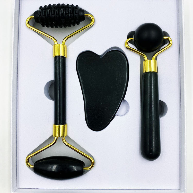 Jade Roller & Gua Sha Facial Set for Lifting & Skin Glow