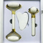 Jade Roller & Gua Sha Facial Set for Lifting & Skin Glow