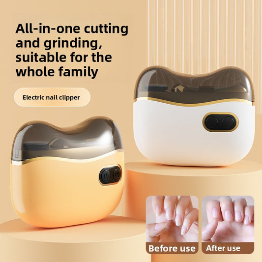 Electric Nail Clipper & Polisher —  Safe for Babies & Adults | USB  Rechargeable Nail Care Tool