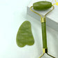 Jade Roller & Gua Sha Facial Set for Lifting & Skin Glow